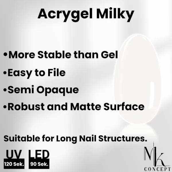 MK Concept Acrygel Milky - 30ml - Image 4