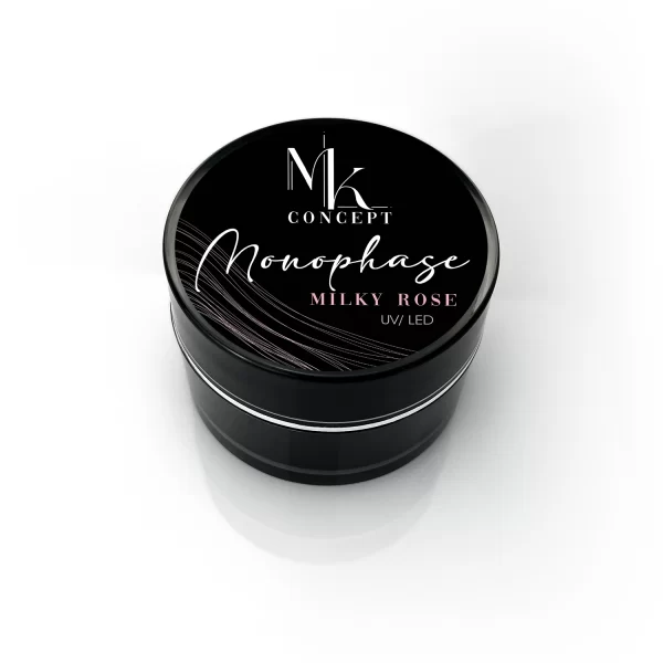 MK Concept Monophase Gel Milky Rose: Achieve salon-quality nails with ease.