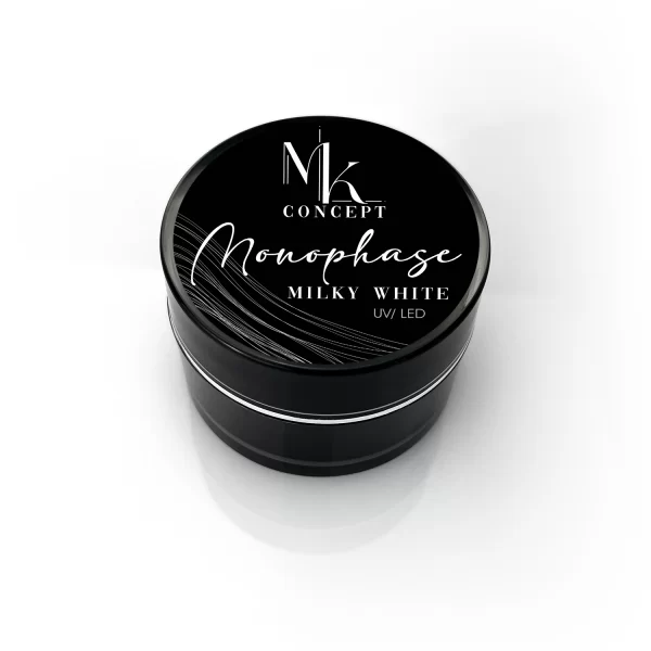 MK Concept Monophase Gel Milky White: Achieve salon-quality nails with ease.