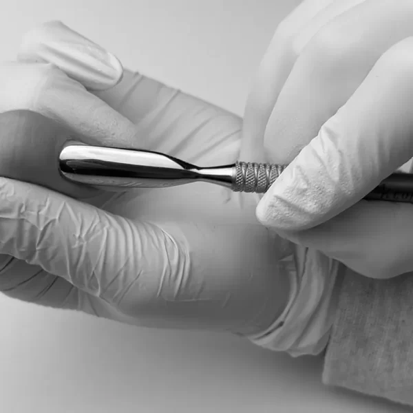 MK Concept Cuticle Pusher - Stainless Steel Dual - Image 2