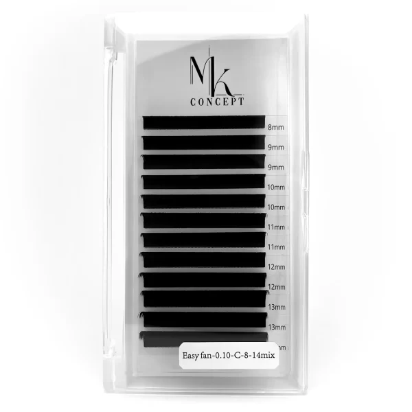 Easy Fan Volume Lashes 0.10mm C Curl MixBox