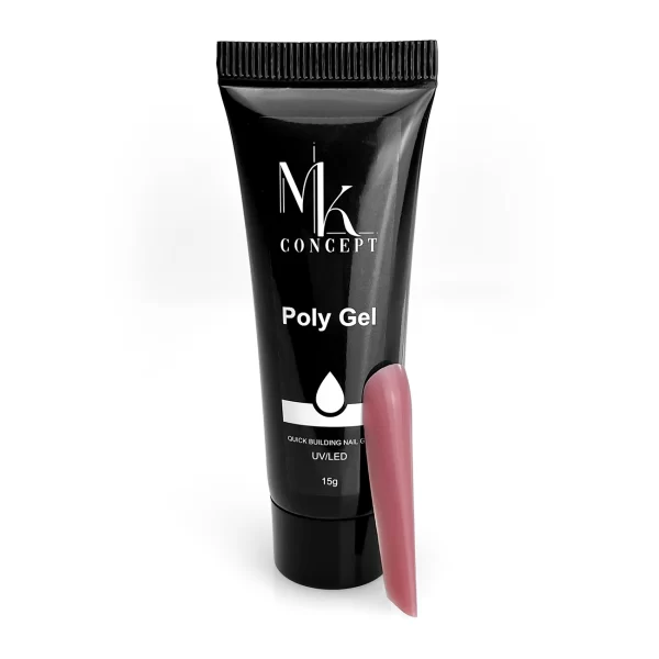 MK Concept Polygel Vintage Pink 15g tube